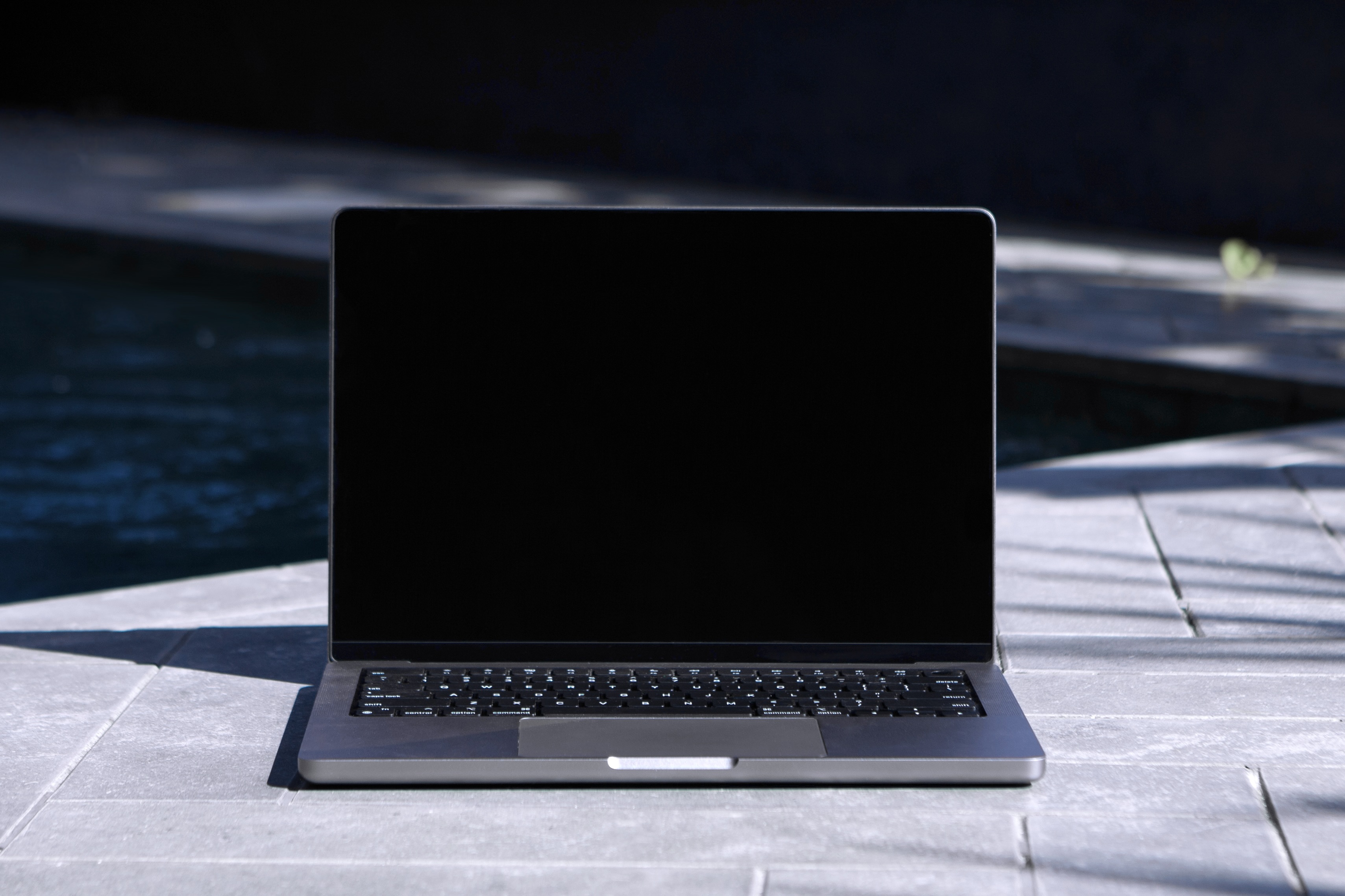 Forceout Baseball laptop mockup